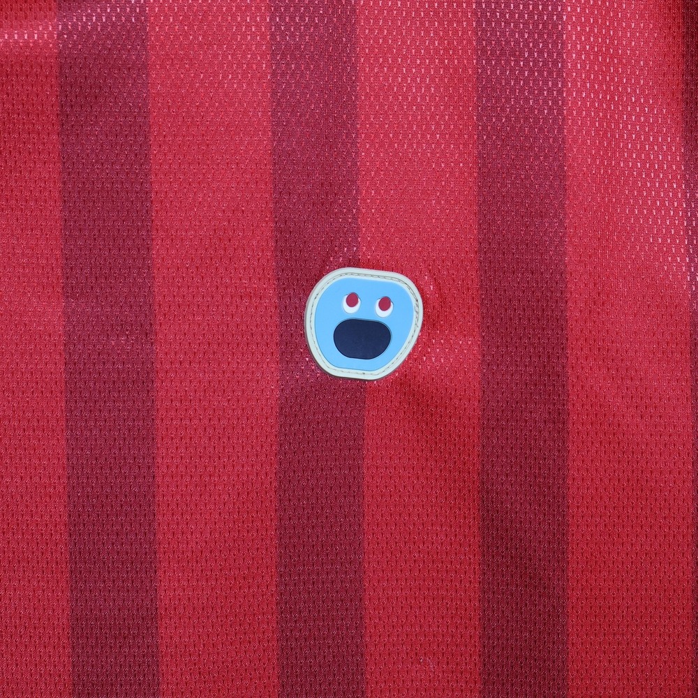 Icecream Soccer Jersey Mens Medium Red Billionaire Boys Club Striped V-Neck - Picture 3 of 10